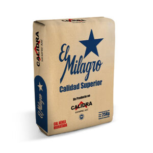 Es un finísimo polvo blanco que se utiliza para preparar morteros destinados a revoques gruesos, revoques finos, mampostería en general, colocación de baldosas, contrapisos, carpetas, etc.