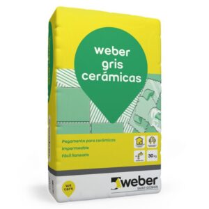 PEGAMENTO WEBER GRIS CERAMICA